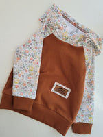 Kids Cinnamon Floral Hoodie