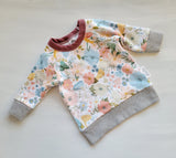 Kids Floral Pullover