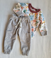 Kids Floral Pullover