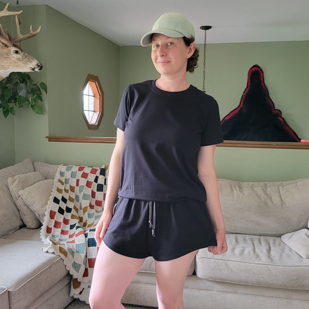 Womens Lounge Set - Shorts