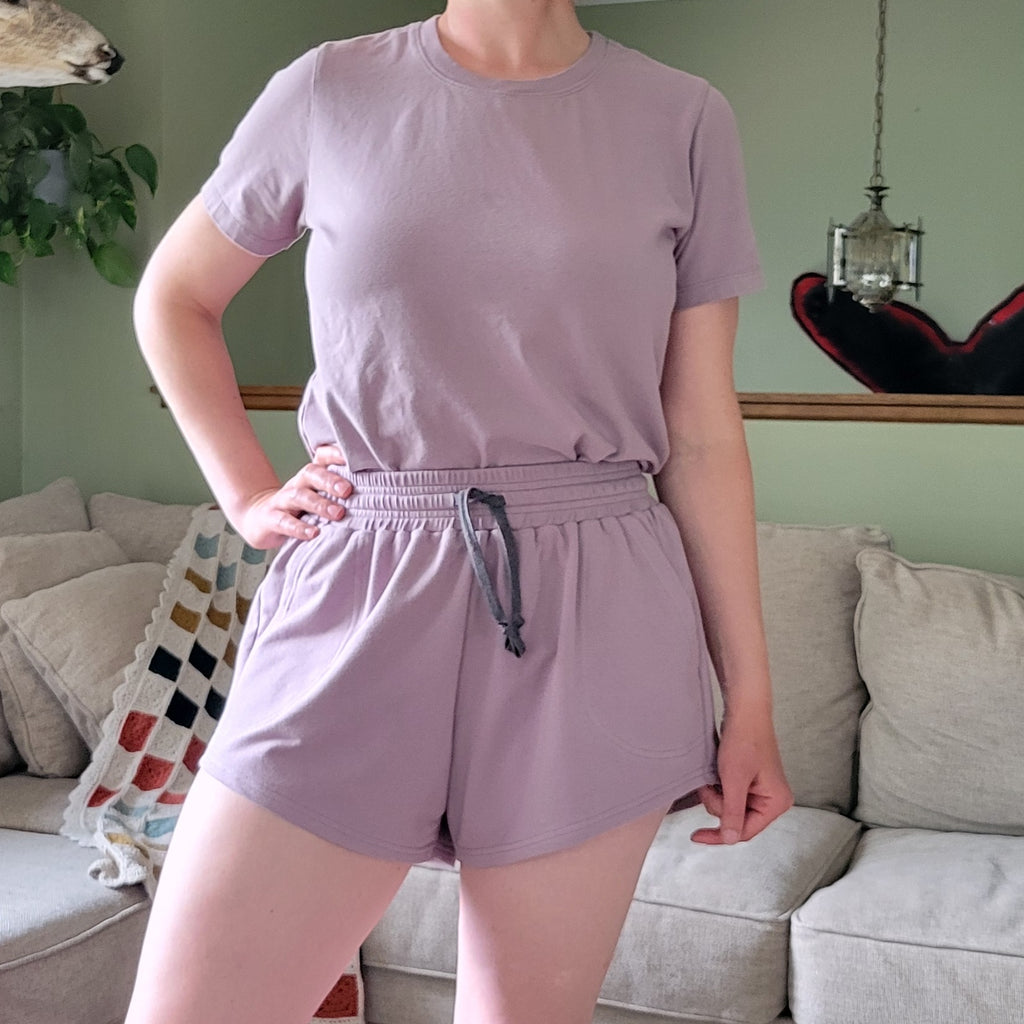 Womens Lounge Set - Shorts