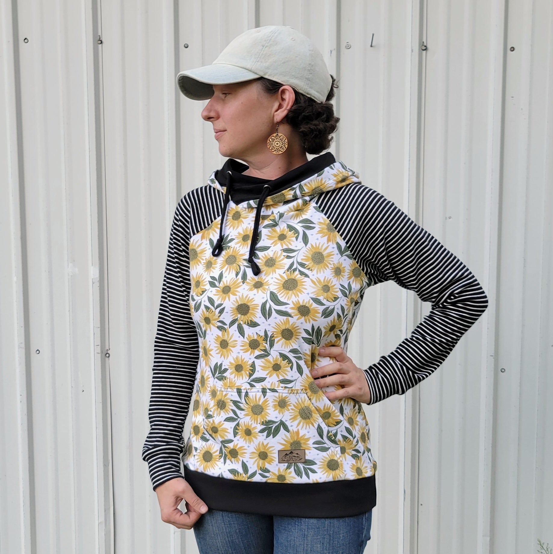 Women's SunFlower Double Hoodie
