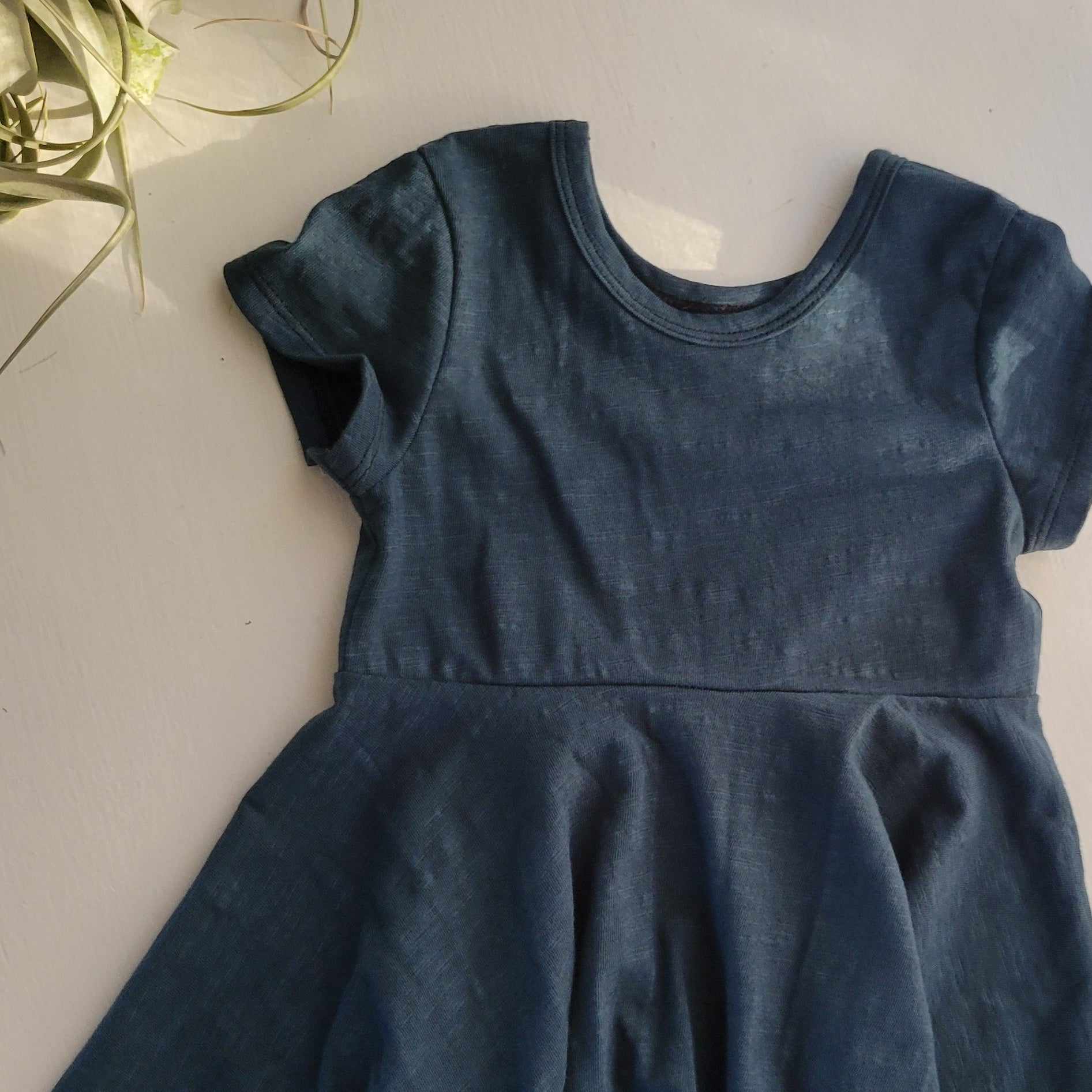 Girls Slub Dresses - Organic American Made Cotton