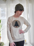 Women's Christmas Pullover - Organic American Made Cotton