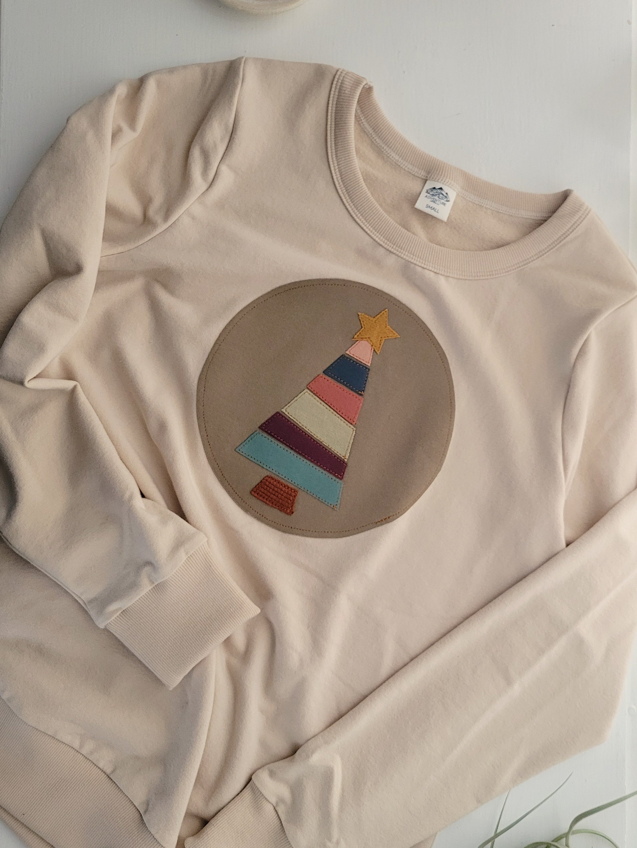Women's Christmas Pullover - Organic American Made Cotton