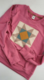 Women's Quilt Block Pullover