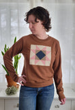 Women's Quilt Block Pullover