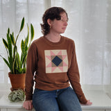 Women's Quilt Block Pullover