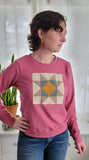 Women's Quilt Block Pullover