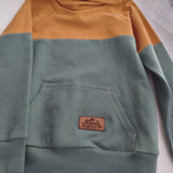 Kids Colorful Hoodie - Green/Gold