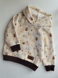 Kids Farm Cotton Fleece Hoodie