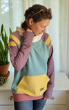 Women's Relaxed Fit Colorful Hoodie