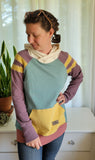 Women's Relaxed Fit Colorful Hoodie