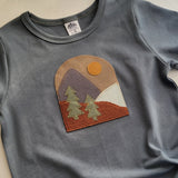Kids Mountain Patch Tshirts