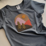 Kids Mountain Patch Tshirts