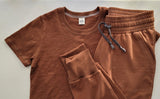 Womens Lounge Set - Chocolate