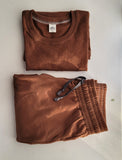 Womens Lounge Set - Chocolate