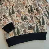 Kids Woodland Cotton Fleece Hoodie