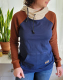 Women's Colorblock Hoodies