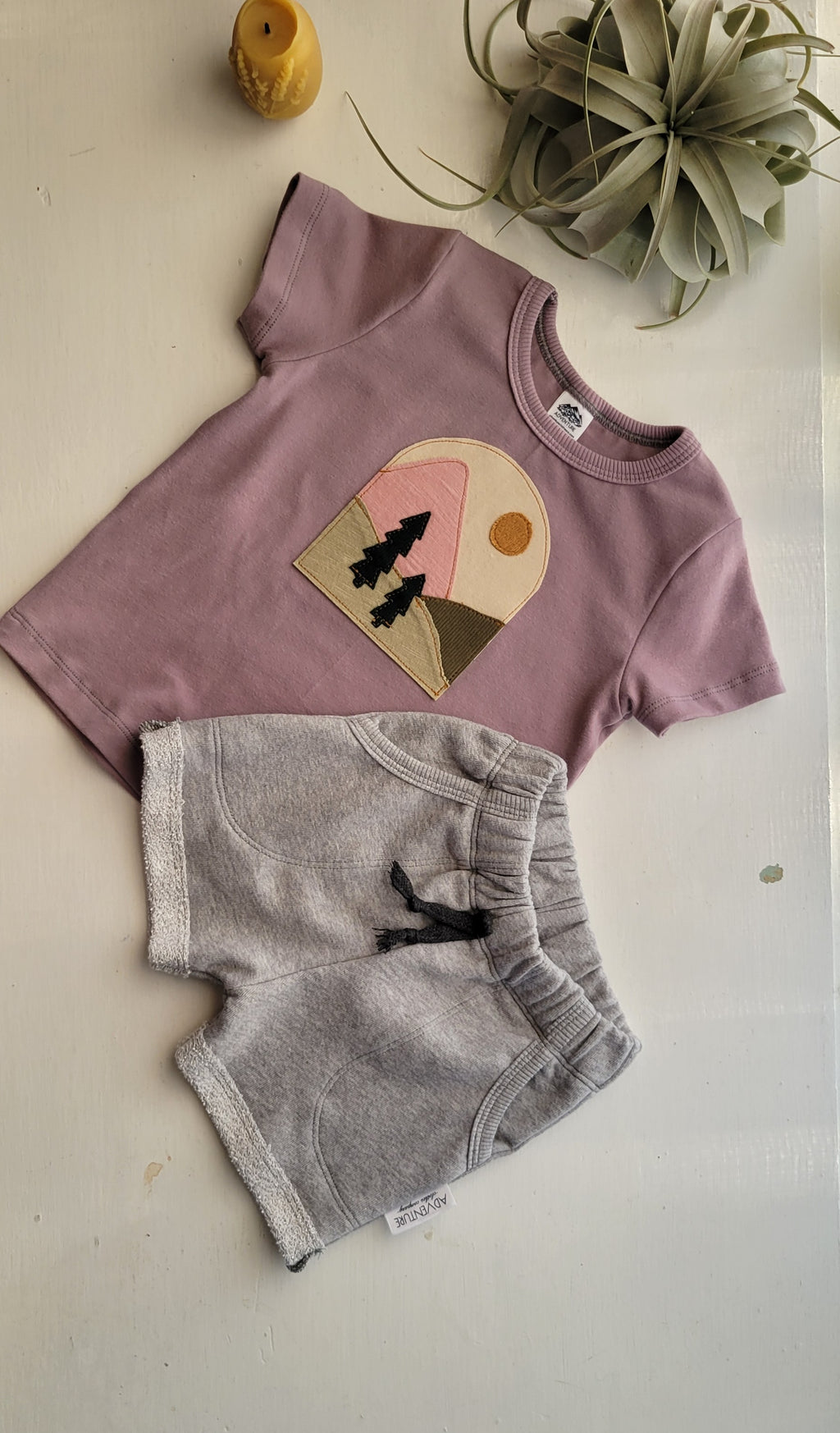Kids Mountain Patch Tshirts