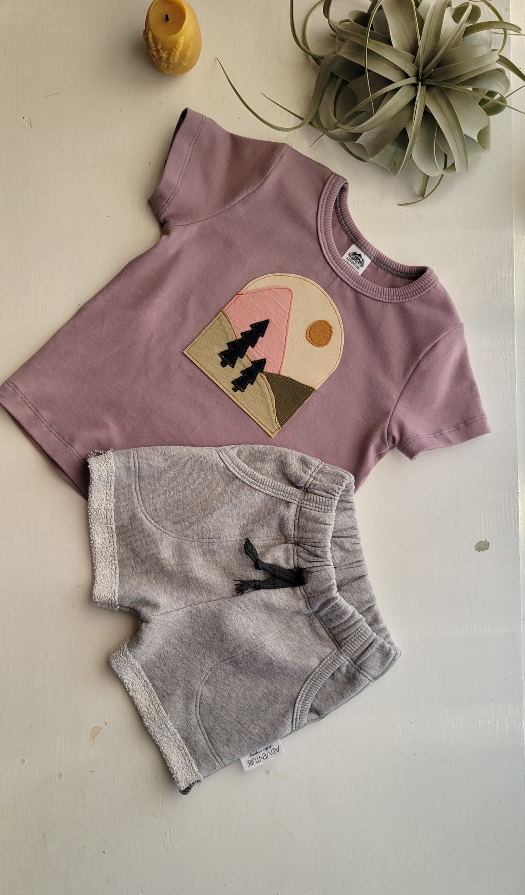 Kids Mountain Patch Tshirts
