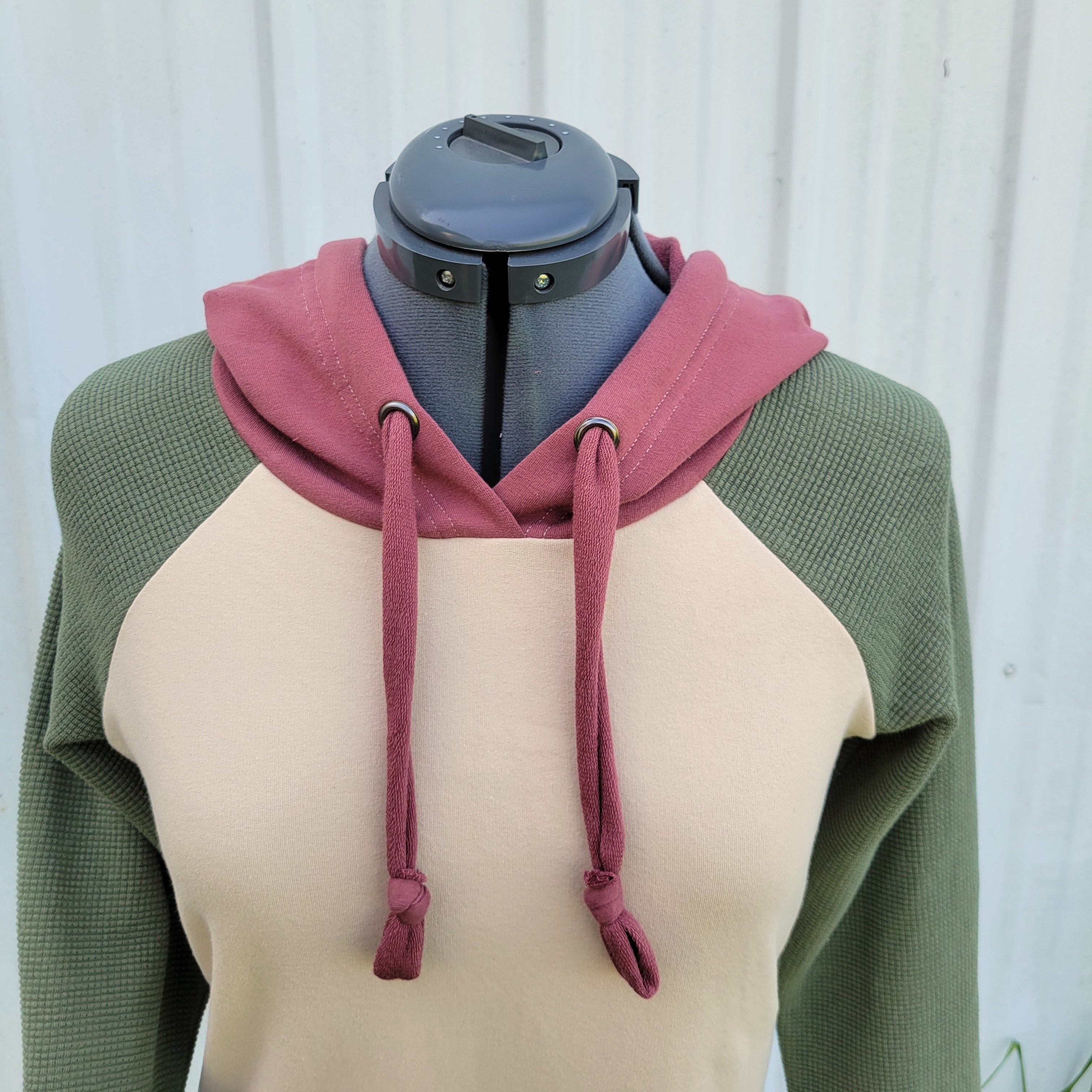 Women's Green/Cream/Apple Hoodie
