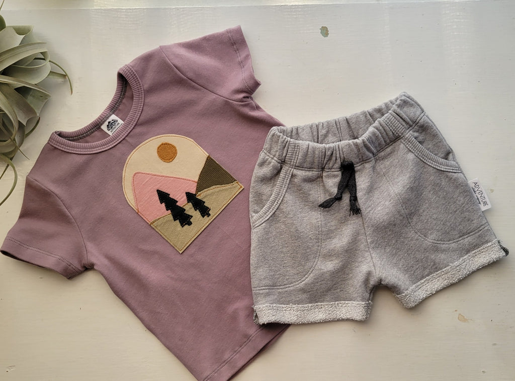 Kids Mountain Patch Tshirts