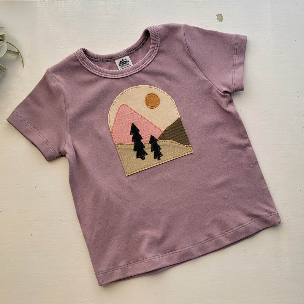Kids Mountain Patch Tshirts