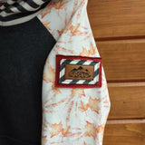 Kids Maple Leaf Gray Hoodie